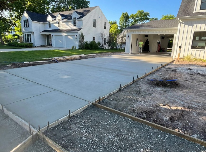 Professional concrete driveway installation in Thornton, CO